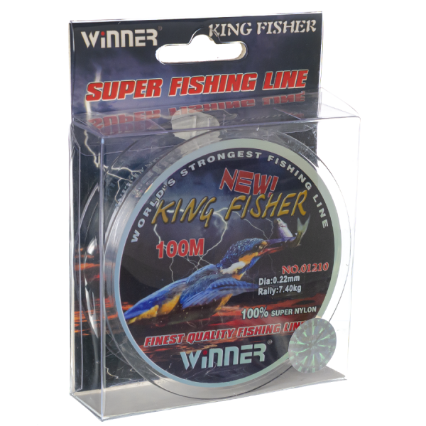 Волосінь Winner Кingfisher 0,22мм 100 м