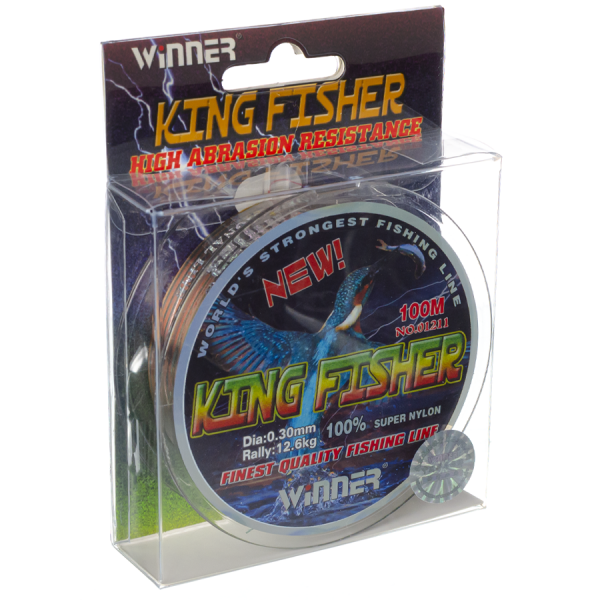 Волосінь Winner Кingfisher 0,3 мм 100 м